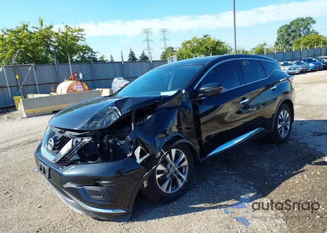 2016 Nissan Murano S из США, поврежденный, VIN 5N1AZ2MH6GN159037